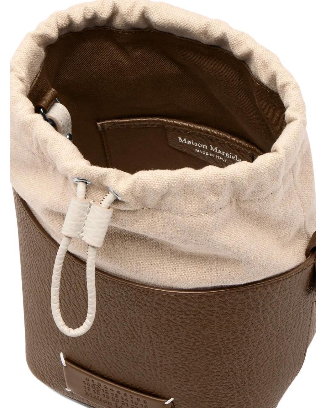 Maison Margiela Brown 5Ac Bucket Bag