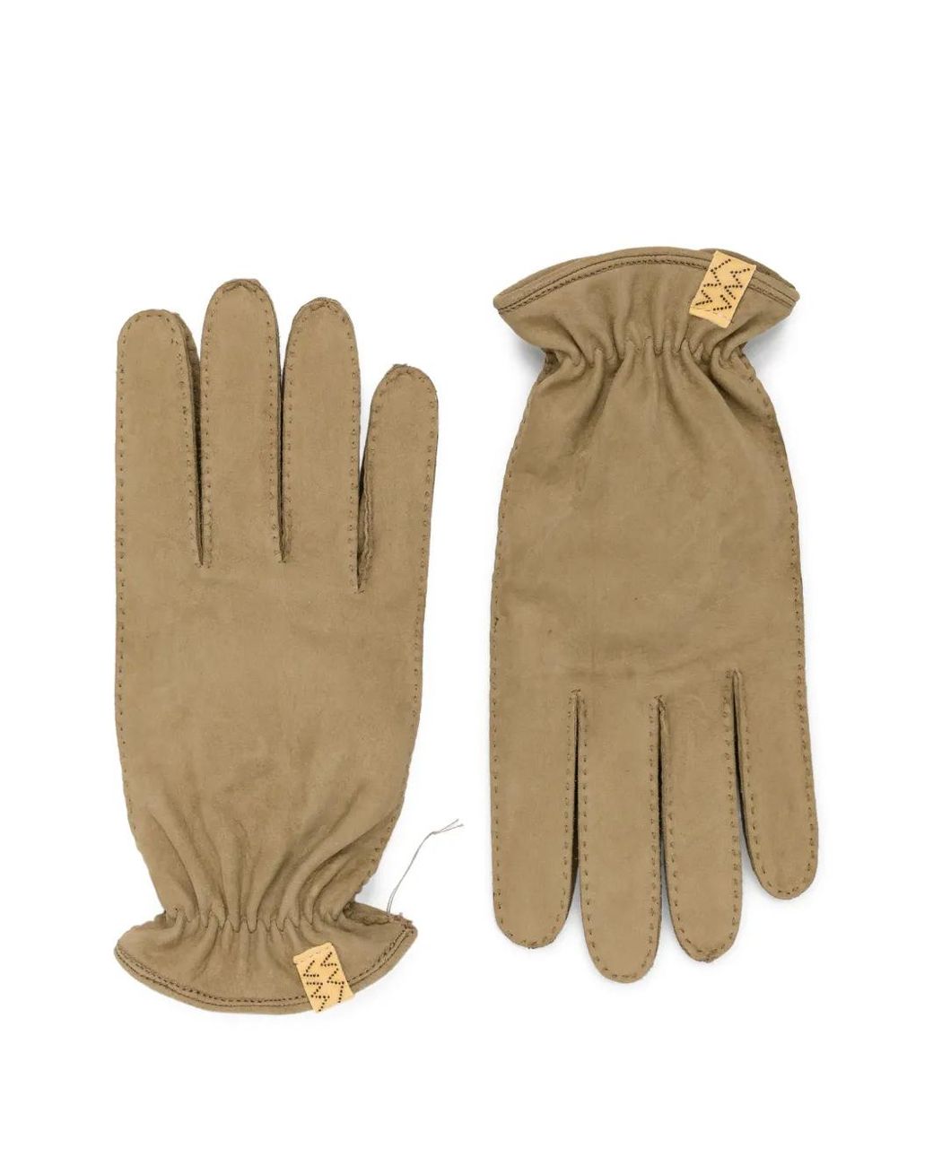 Visvim Leather Gloves in Natural | Lyst