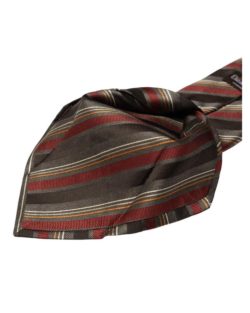 Elizabetta Brown Espada Silk Jacquard Tie for men