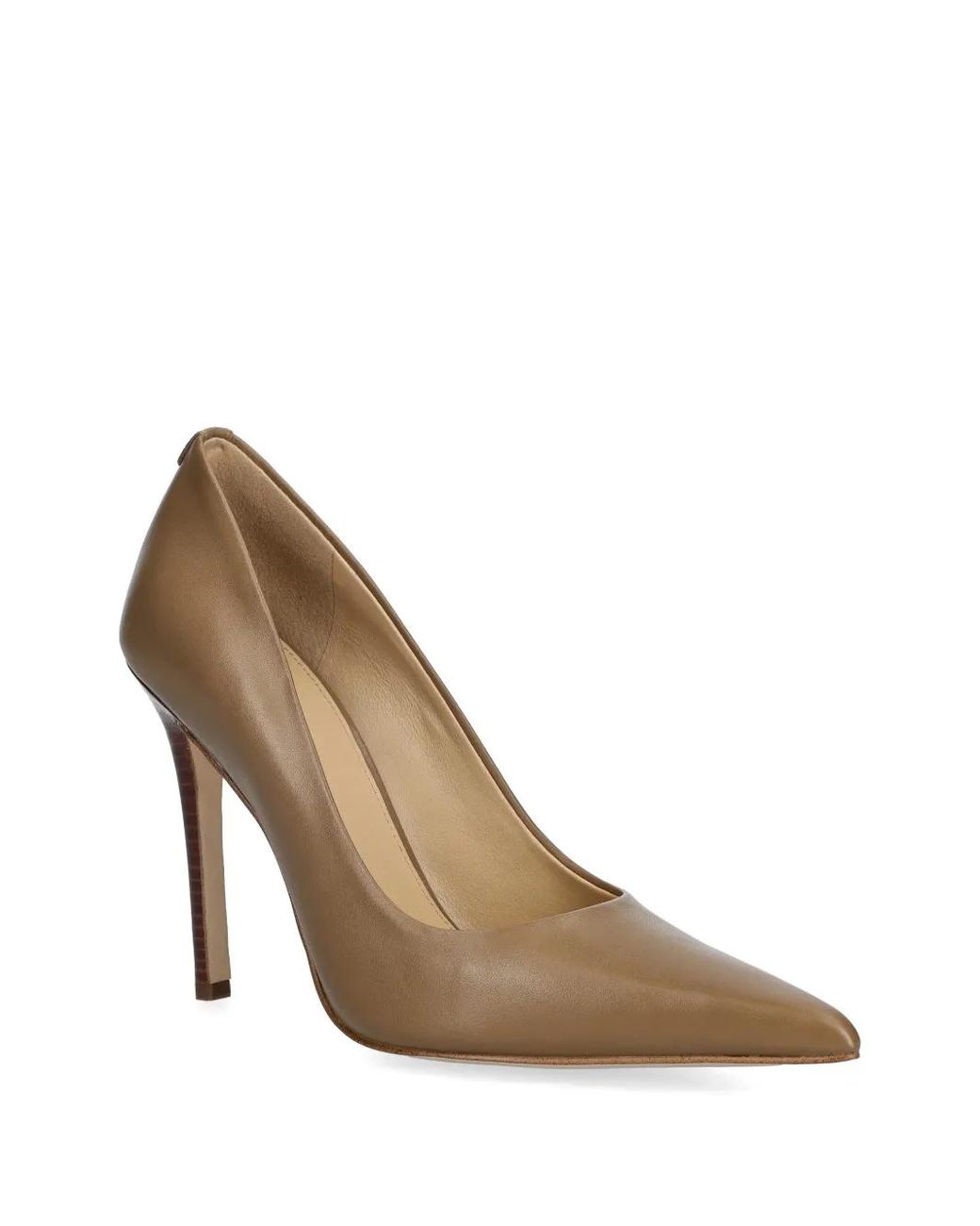 MICHAEL Michael Kors White Elyse Pointed-Toe Pumps
