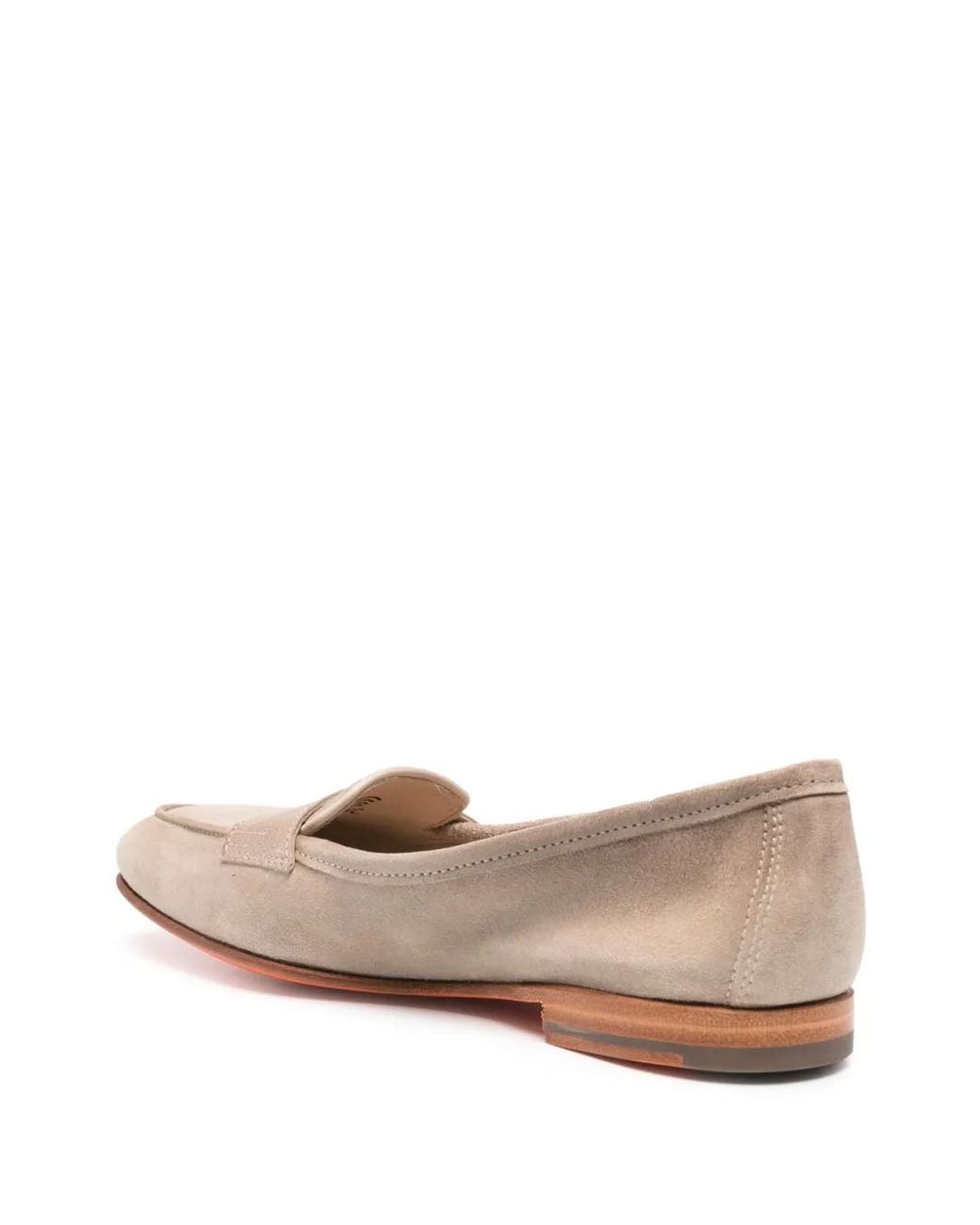 Santoni Pink "Carla" Loafer