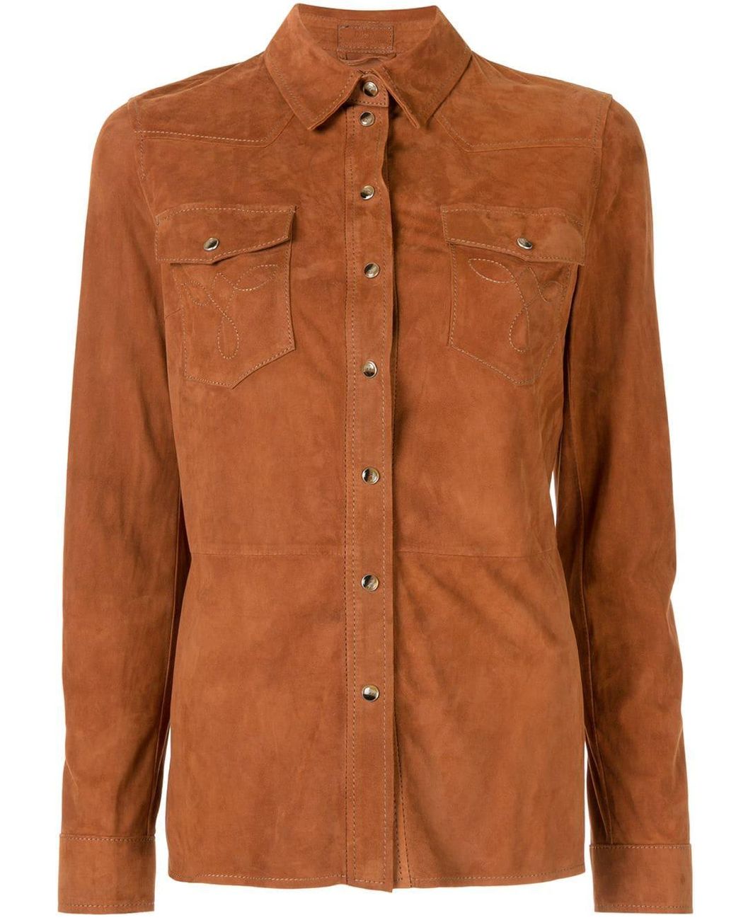 Замшевая Рубашка Женская Купить