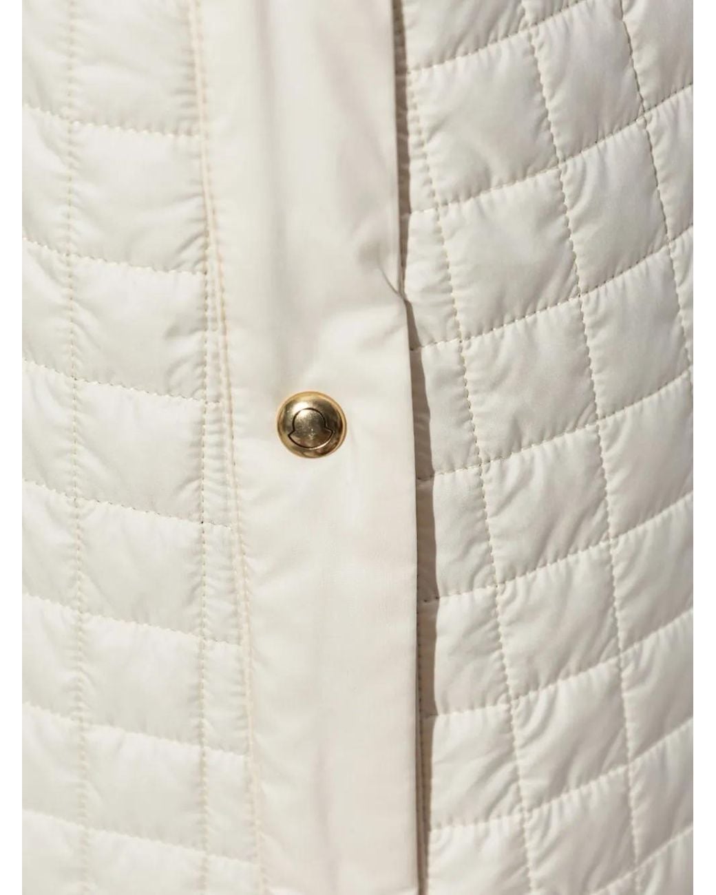 Moncler Natural Polyester Skirt
