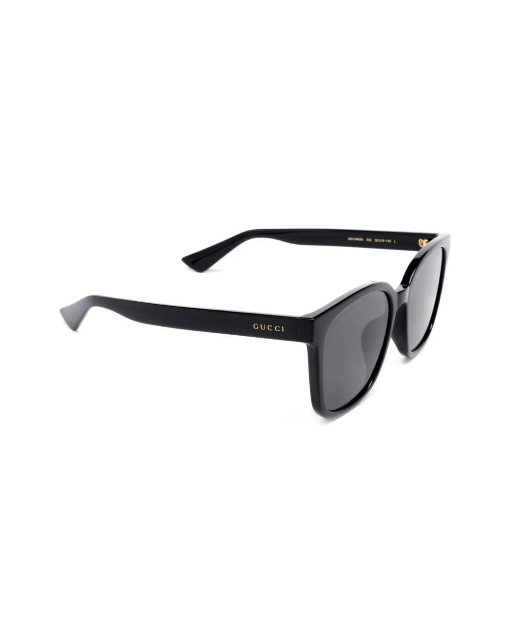 Gucci Black Square Frame Sunglasses for men