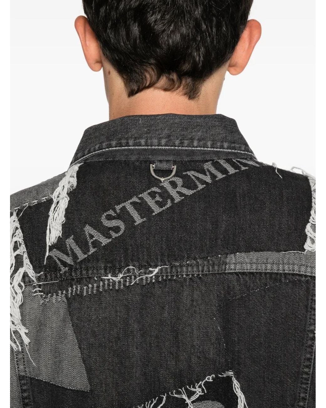 Mastermind Japan Denim Jack in het Black voor heren