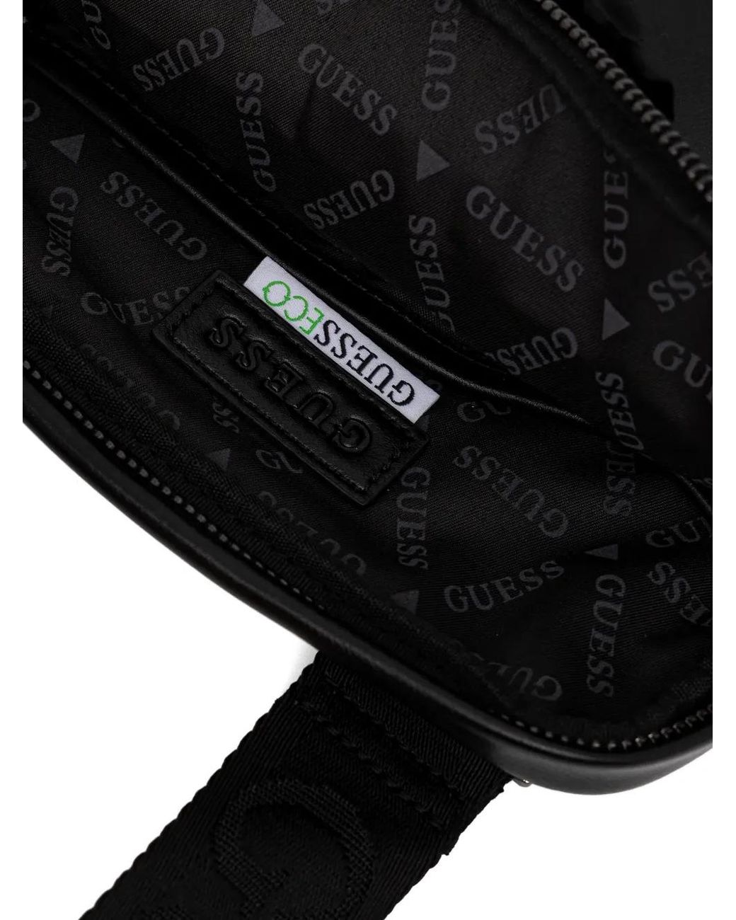 Guess Black Boston Mini Crossbody Bag for men