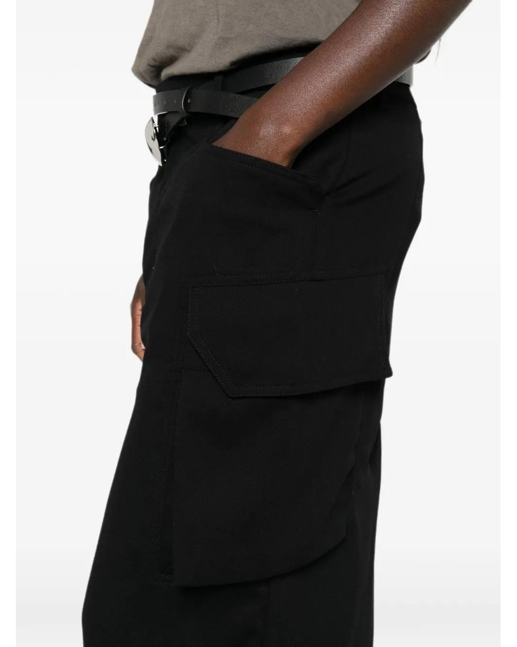 Rick Owens Black Firbanks Skirt