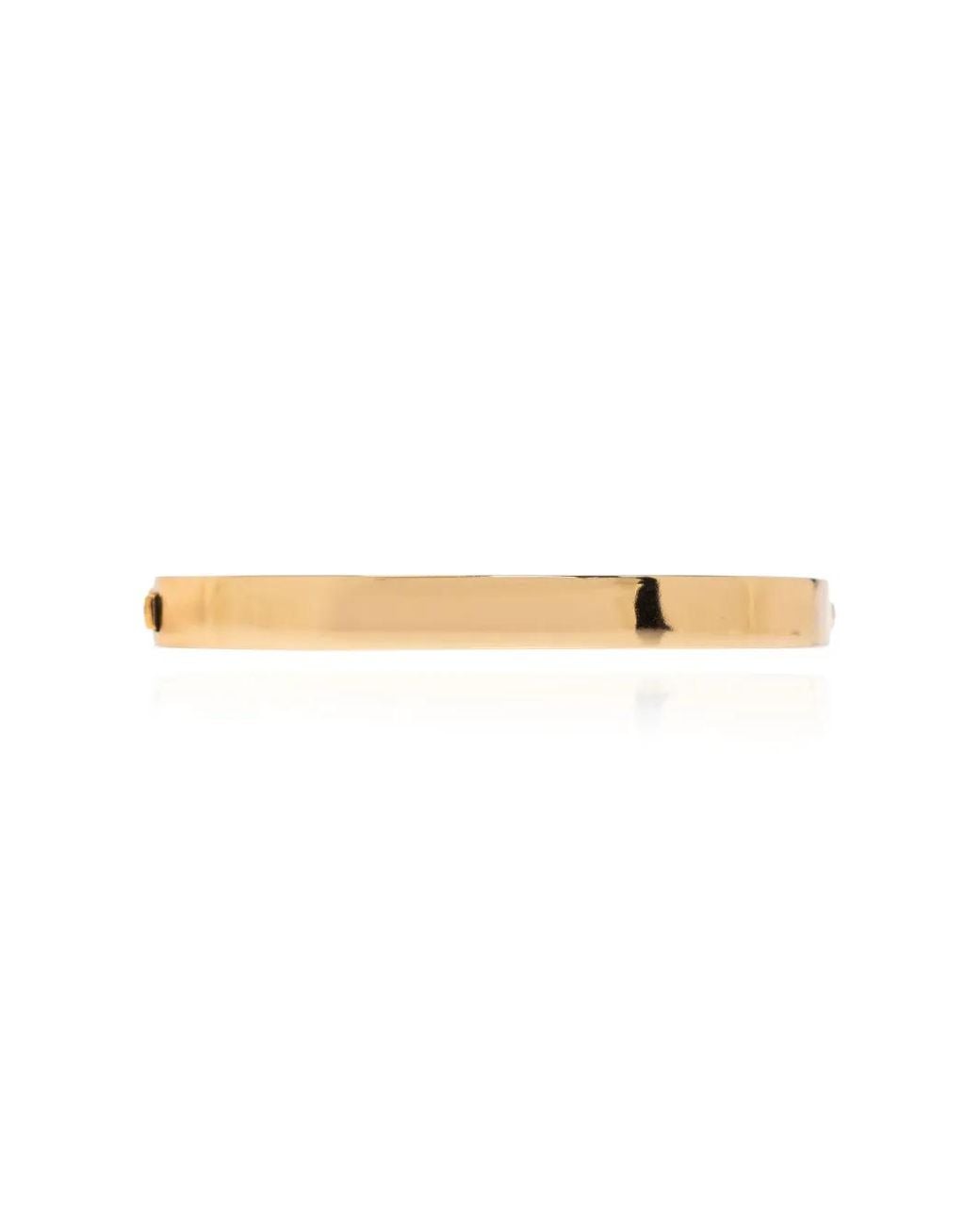 COACH Metallic Signature C Bangle Bracelet