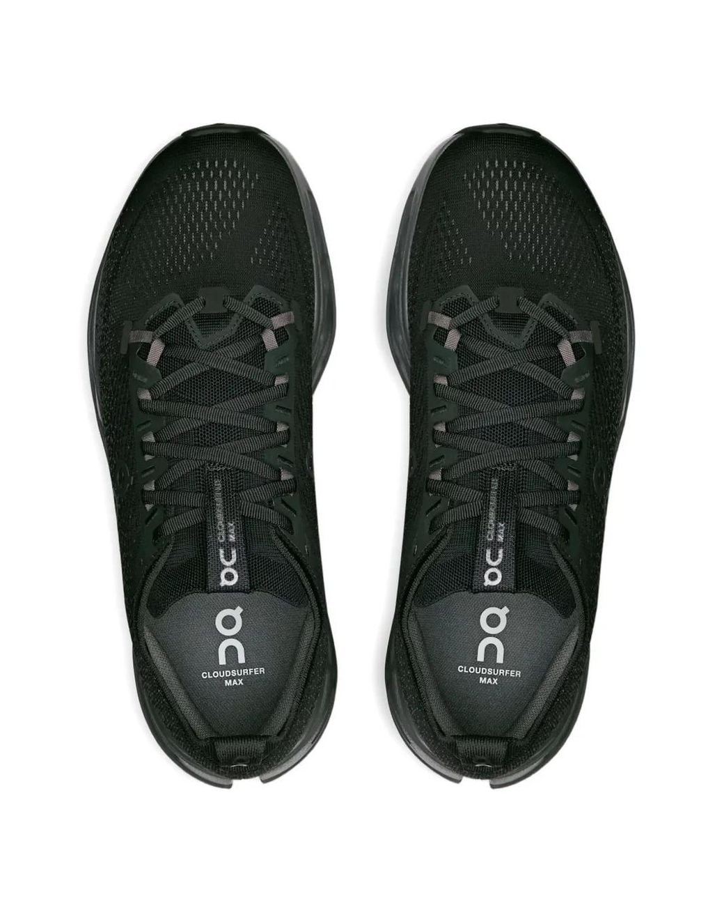 On Shoes Black Cloudsurfer Max Sneakers for men