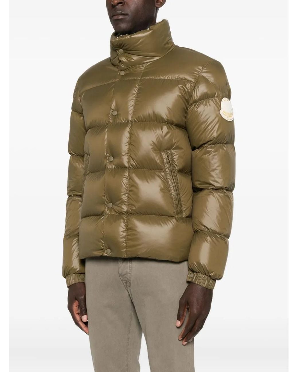 Moncler Green 'Tripiti' Short Down Jacket for men
