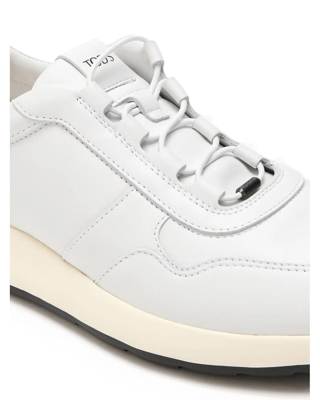 Tod's White Leather Sneakers for men