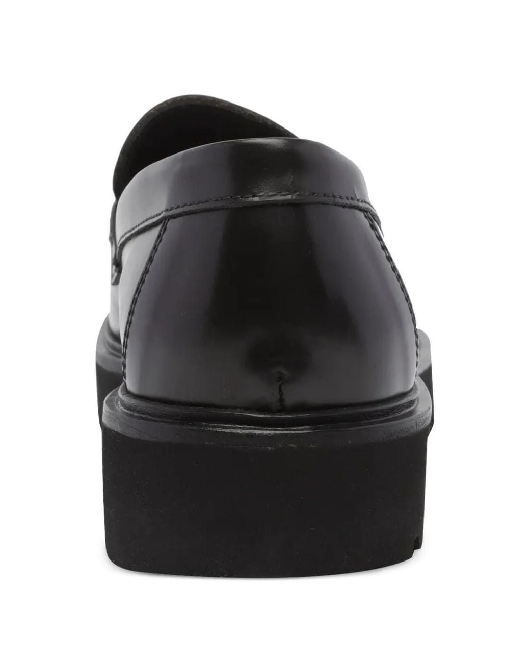 Pawelk's Black Tassel-Detail Leather Loafers for men
