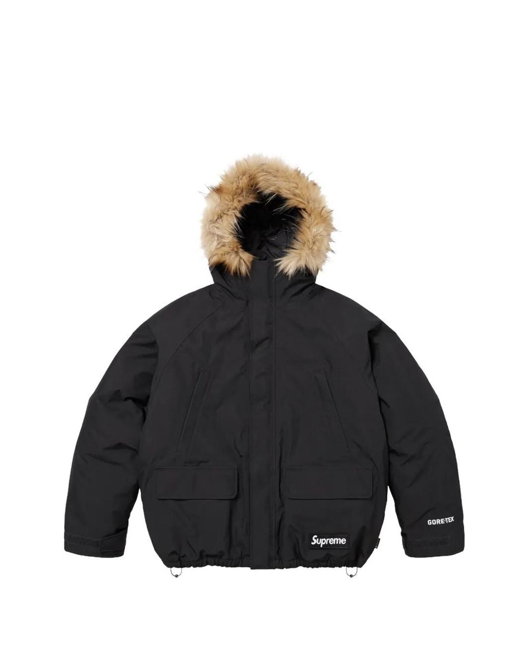 Supreme Black Parka Gore-Tex 2-En-1 Et Doudoune Réversible for men