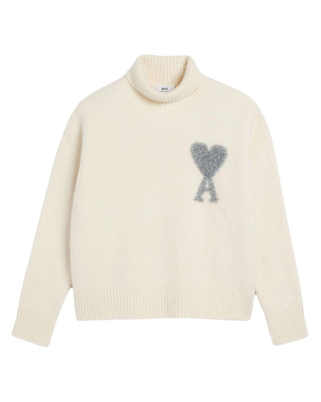 Ami Paris Ami De Coeur プルオーバー ホワイト | Lyst