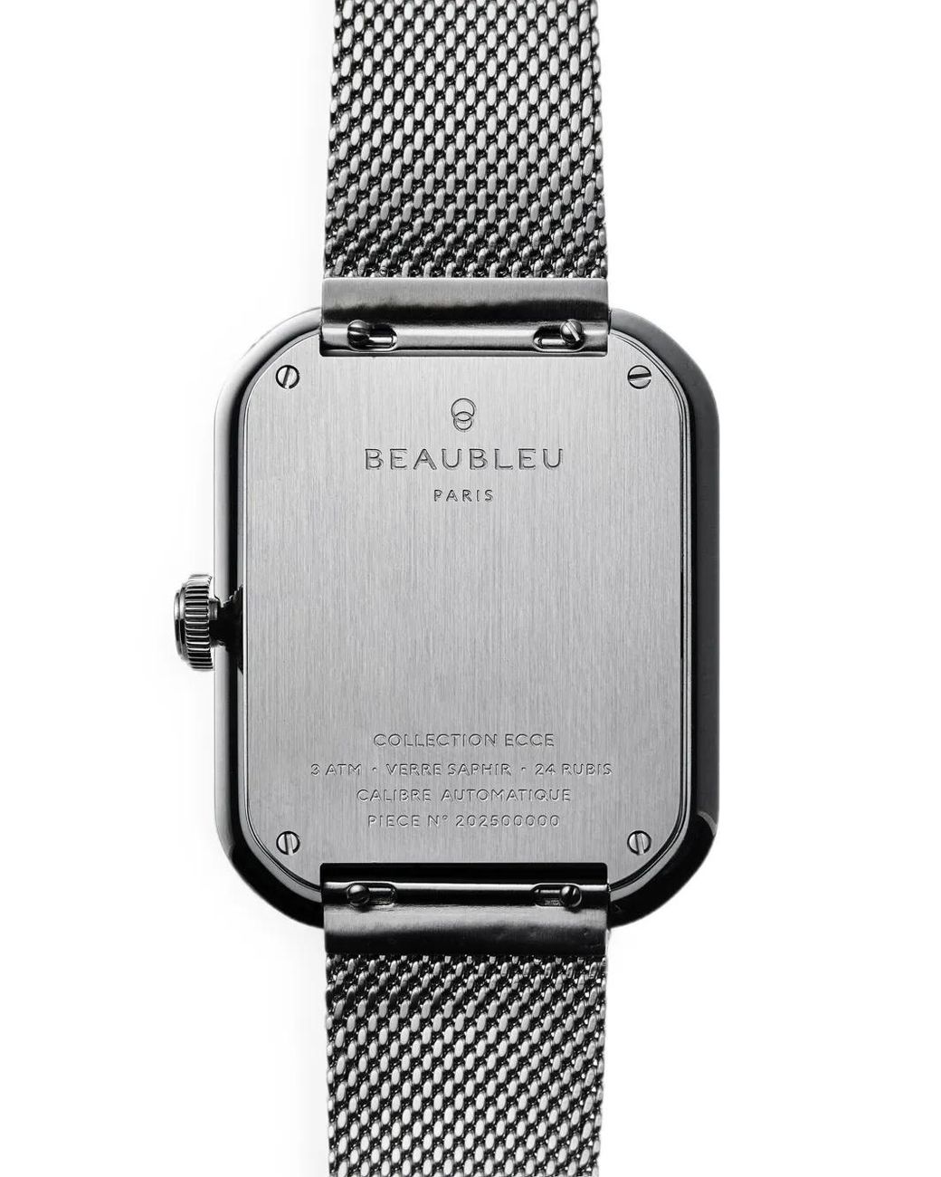beaubleu Blue Ecce Figura Smalt 30Mm Watch