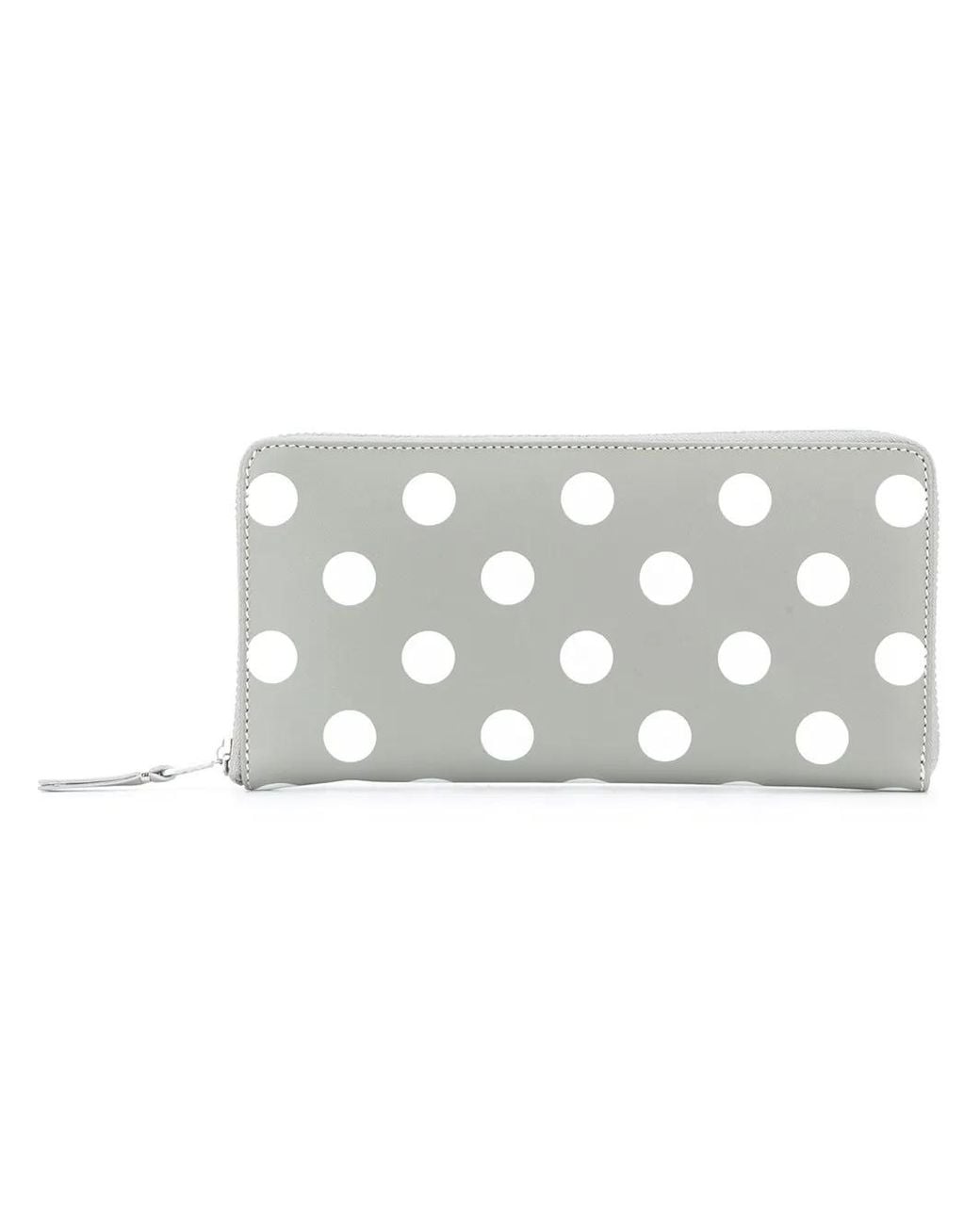 Comme des Garçons Metallic Polka Dot Zip Wallet