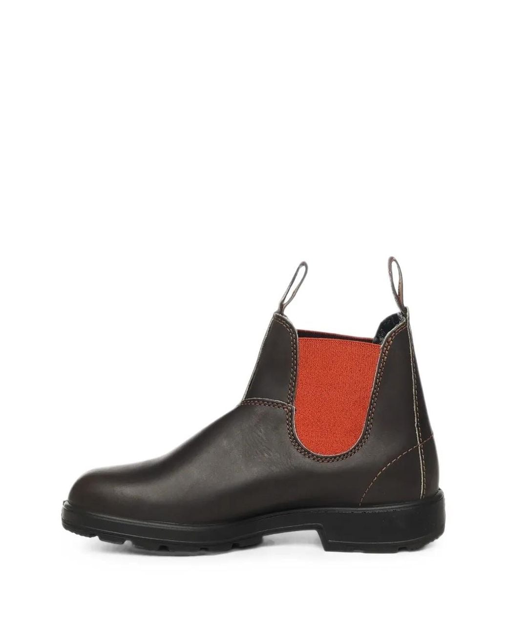 Blundstone Black Elasticated-Side Leather Boots for men
