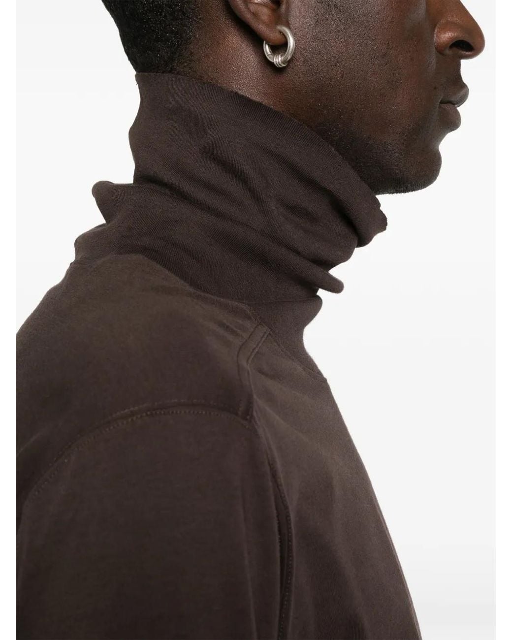 Rick Owens Brown Surf Long-Sleeve Top for men