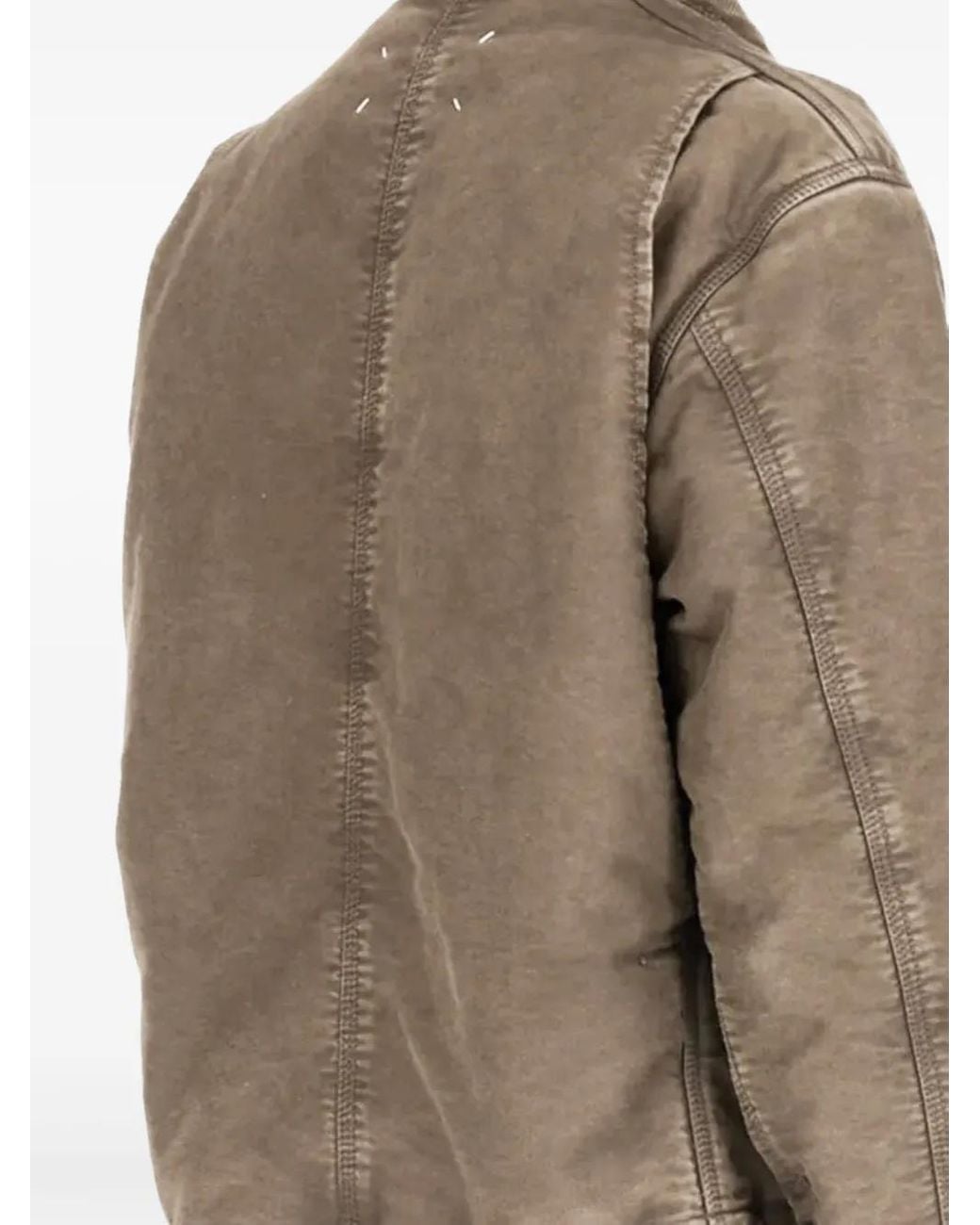 Maison Margiela Brown Buttoned Jacket for men