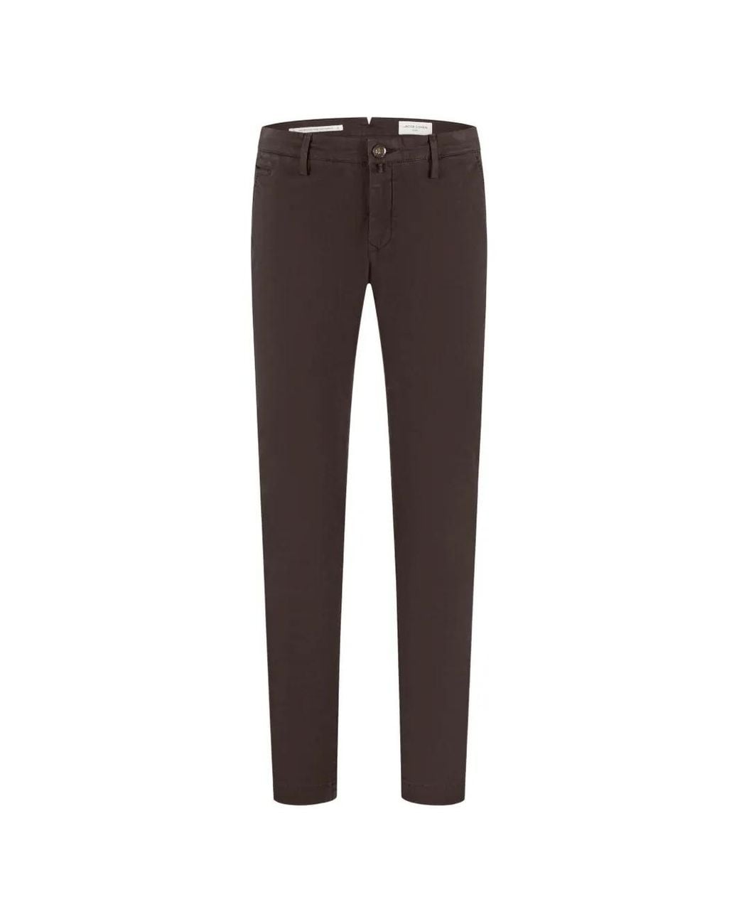 Jacob Cohen Brown Bobby Trousers for men