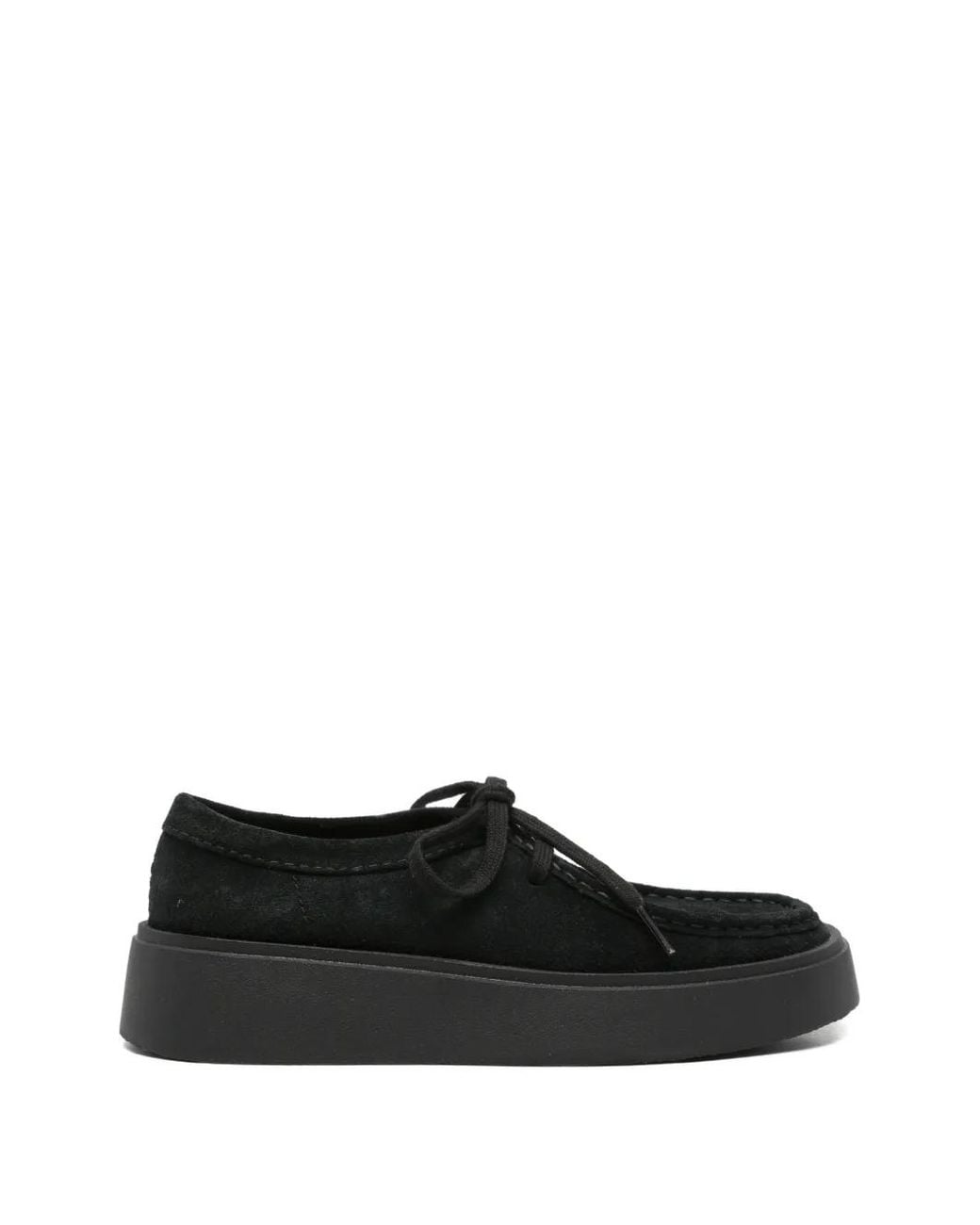 Clarks Black Lace-Up Derby Shoes