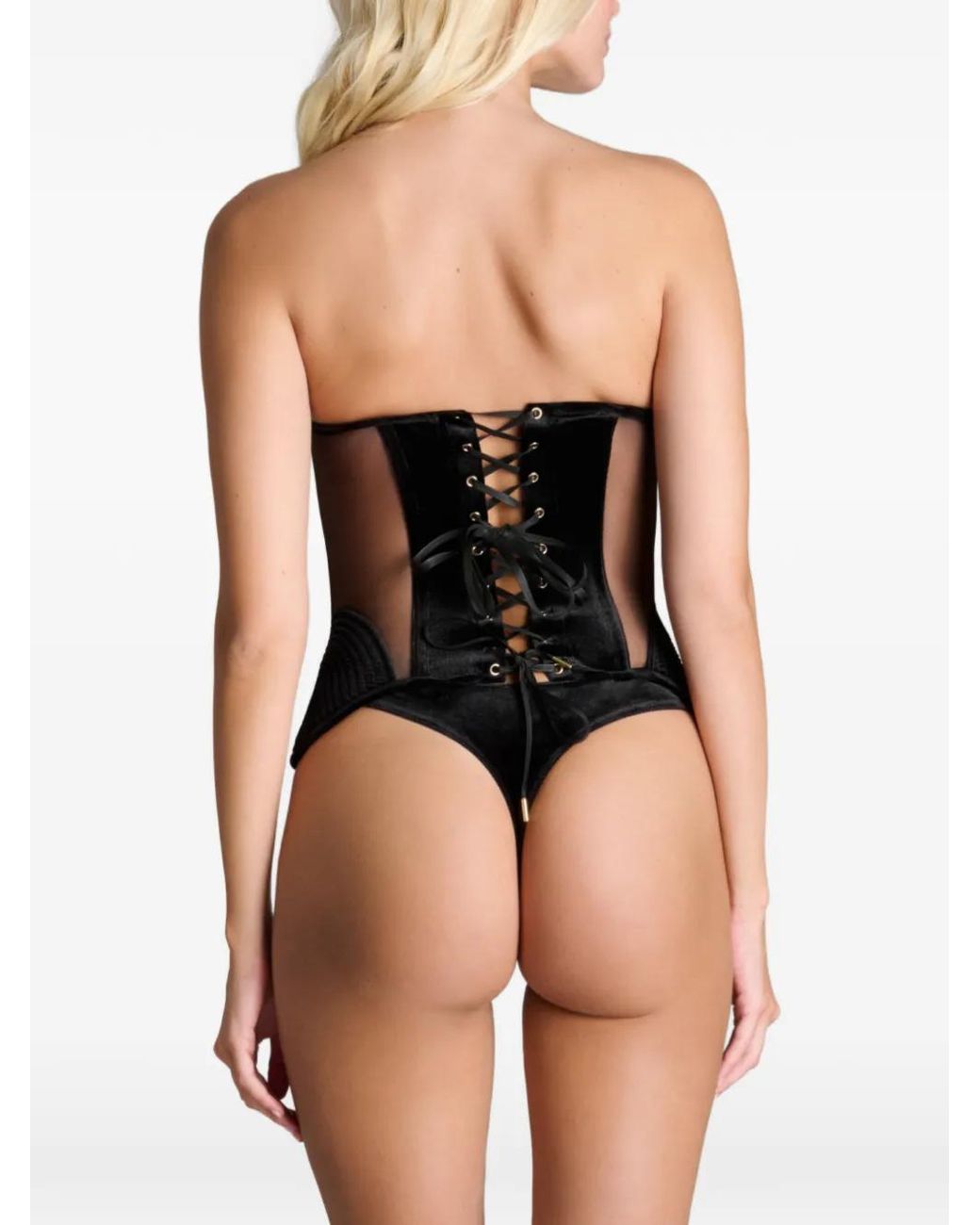 Maison Close Black X Scandale Rococo Corset