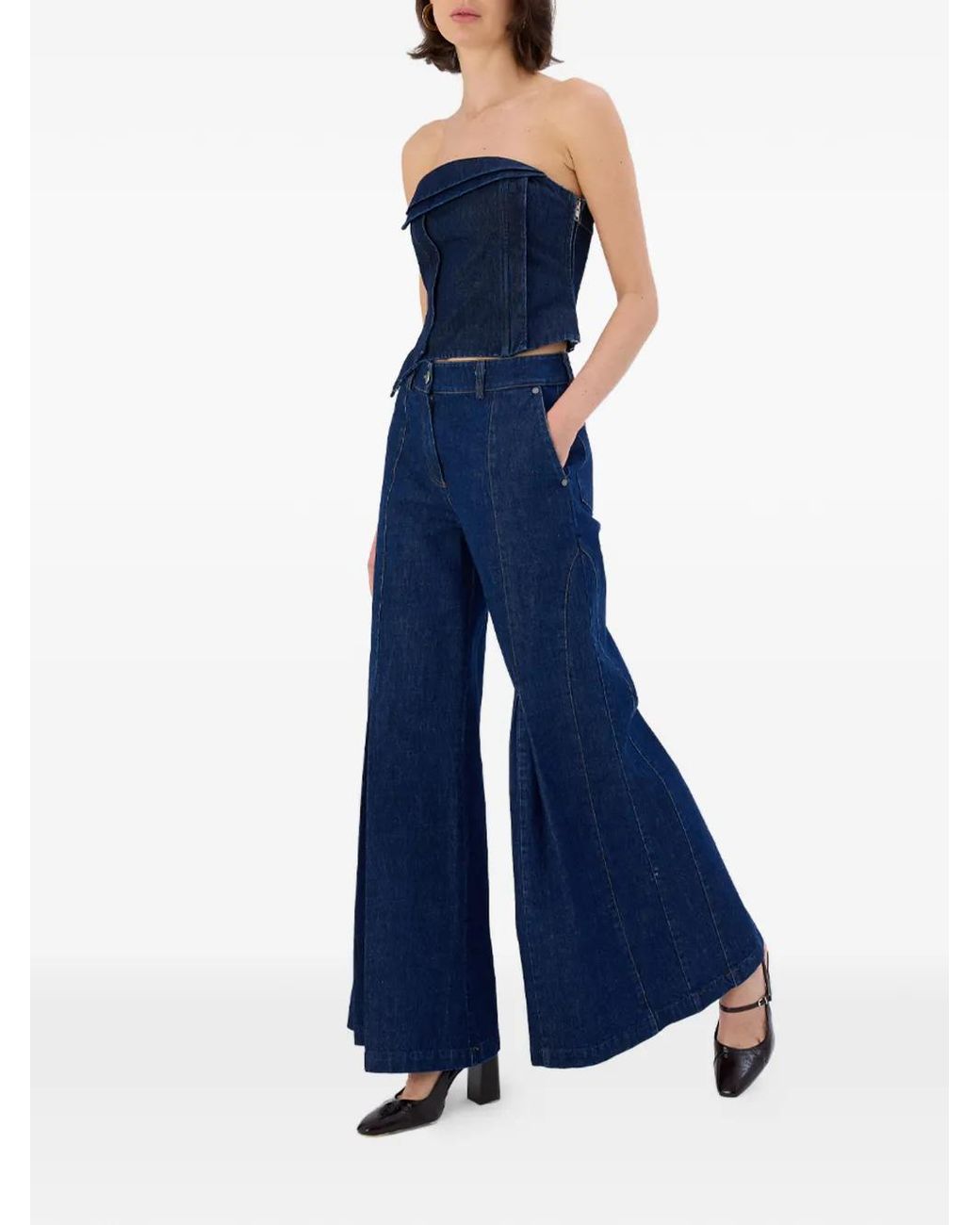 Occleus Blue Foster Trousers