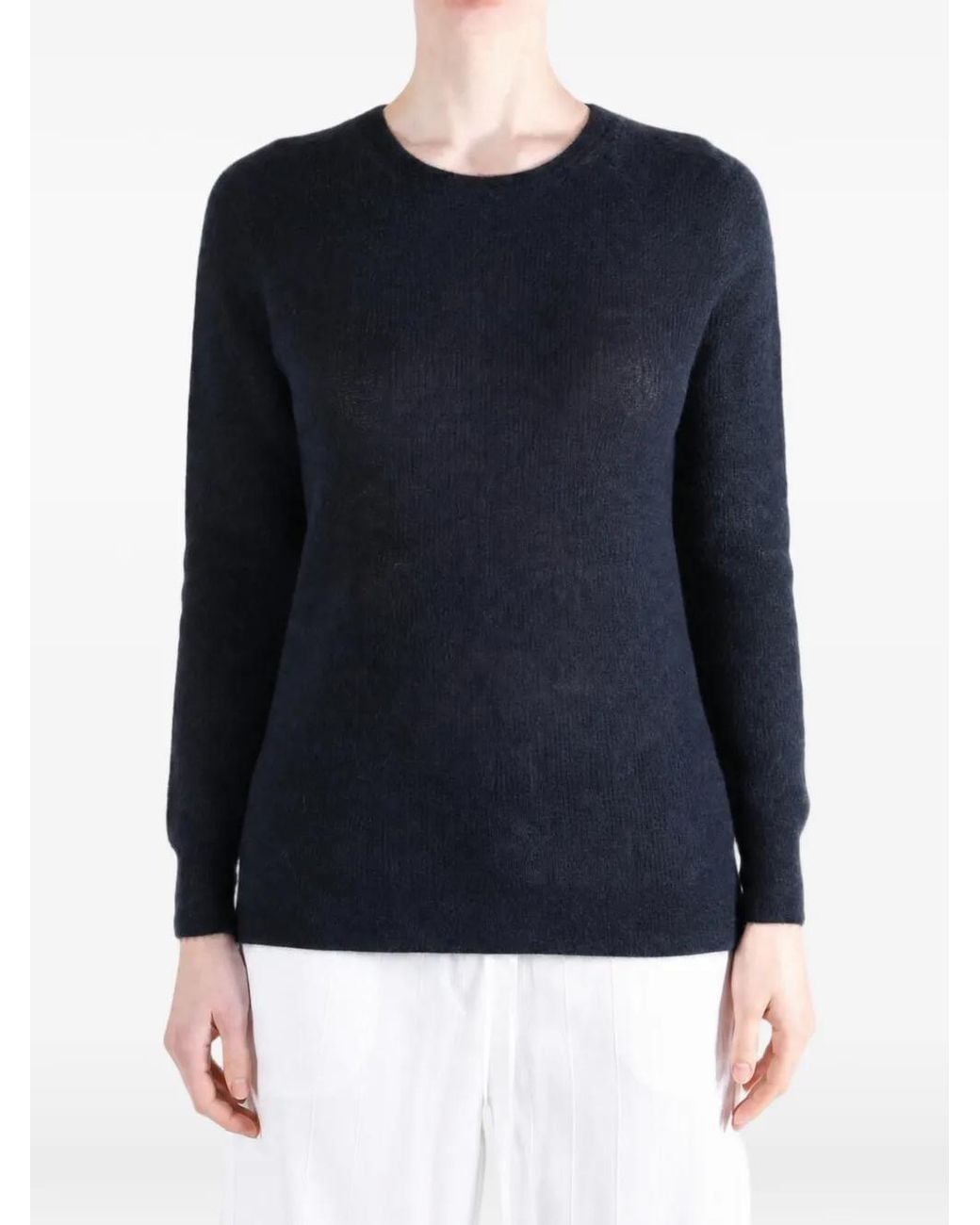 Pull À Col Rond Auralee en coloris Blue
