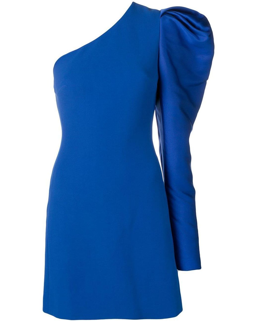 Vestido de una sola manga David Koma de color Azul | Lyst