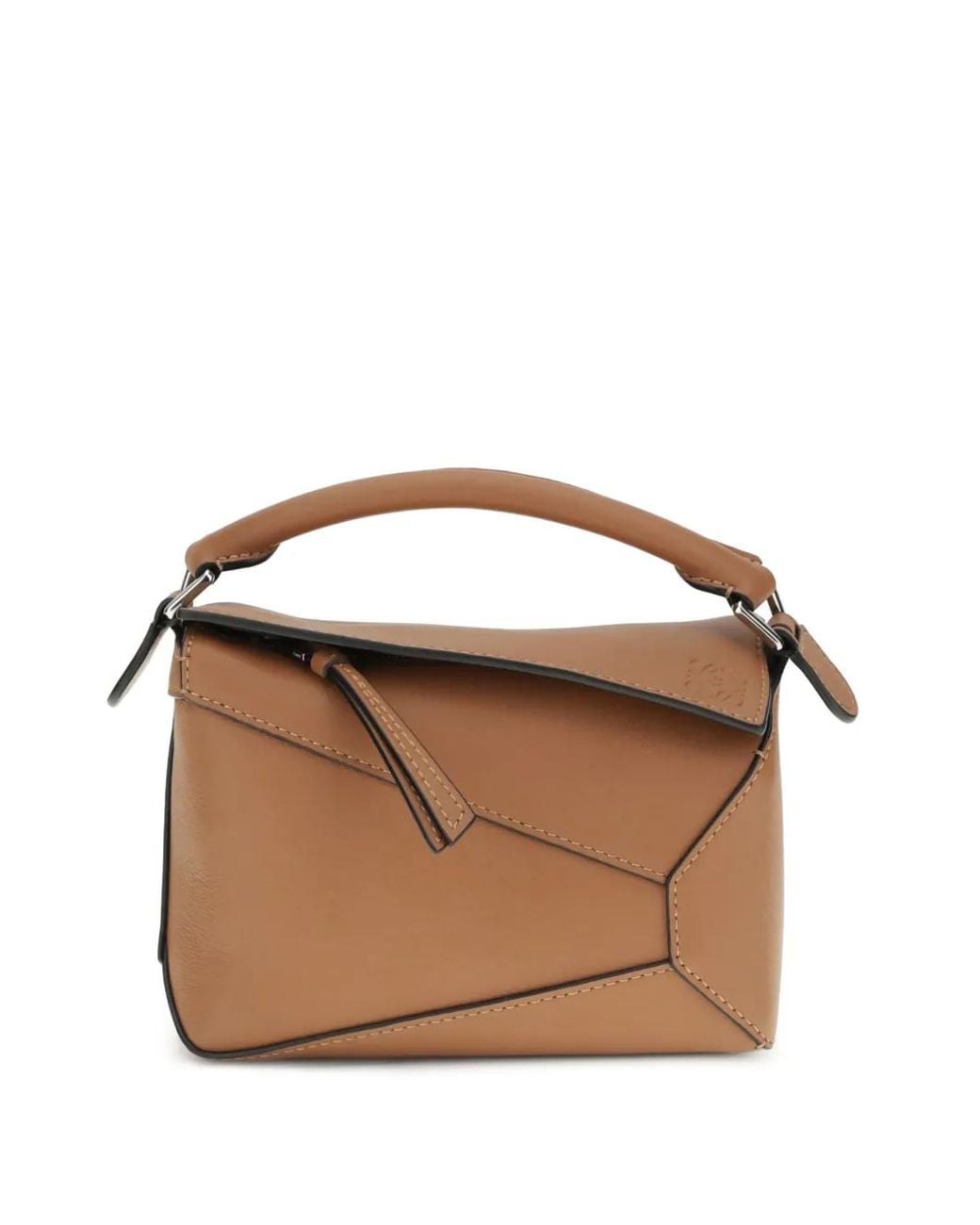 Loewe Brown Mini Puzzle Edge Bag