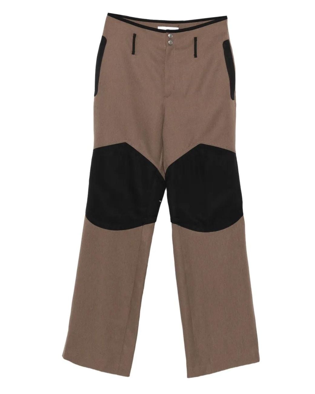 Kiko Kostadinov Gray Orvos Panelled Trousers for men