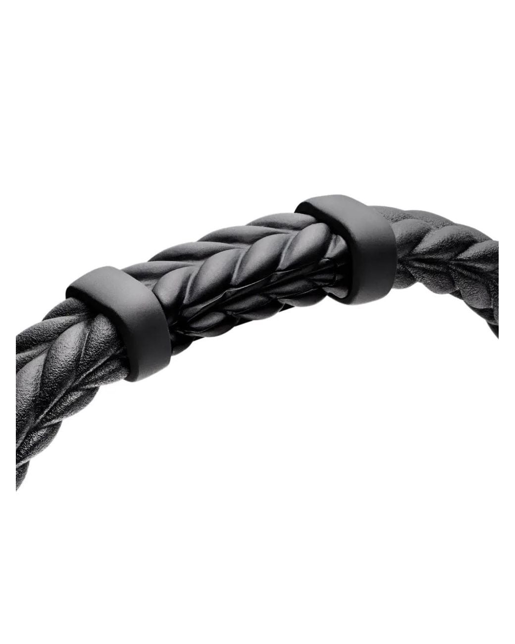 David Yurman Black Chevron Braided Bracelet for men