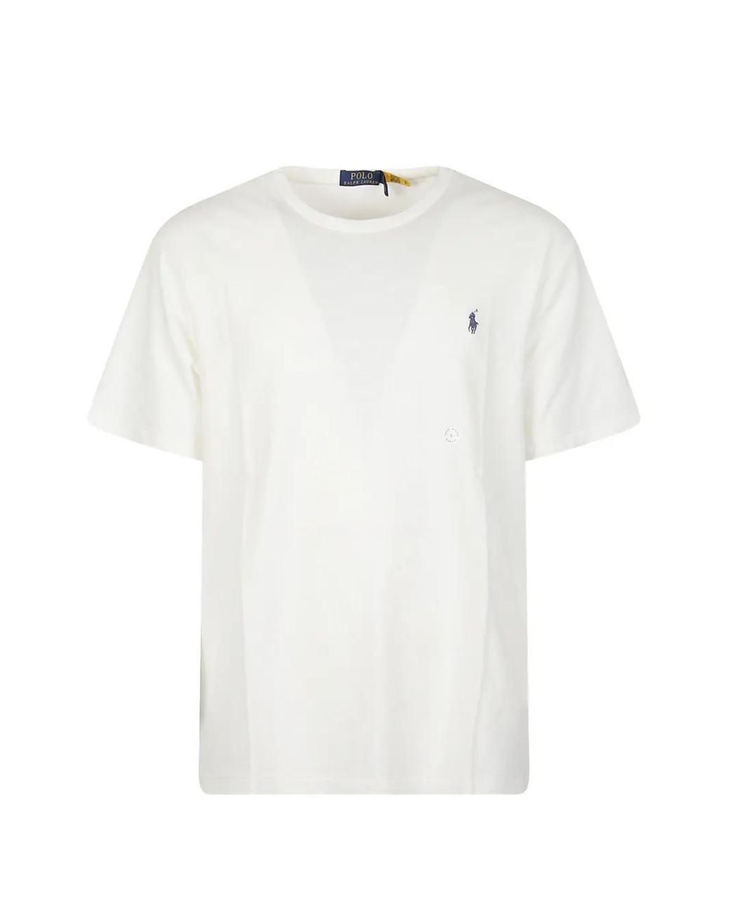 Polo Ralph Lauren White Short Sleeves Classic Pocket T-Shirt for men