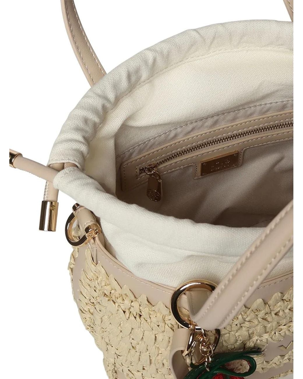 V73 White Alisya Shoulder Bag