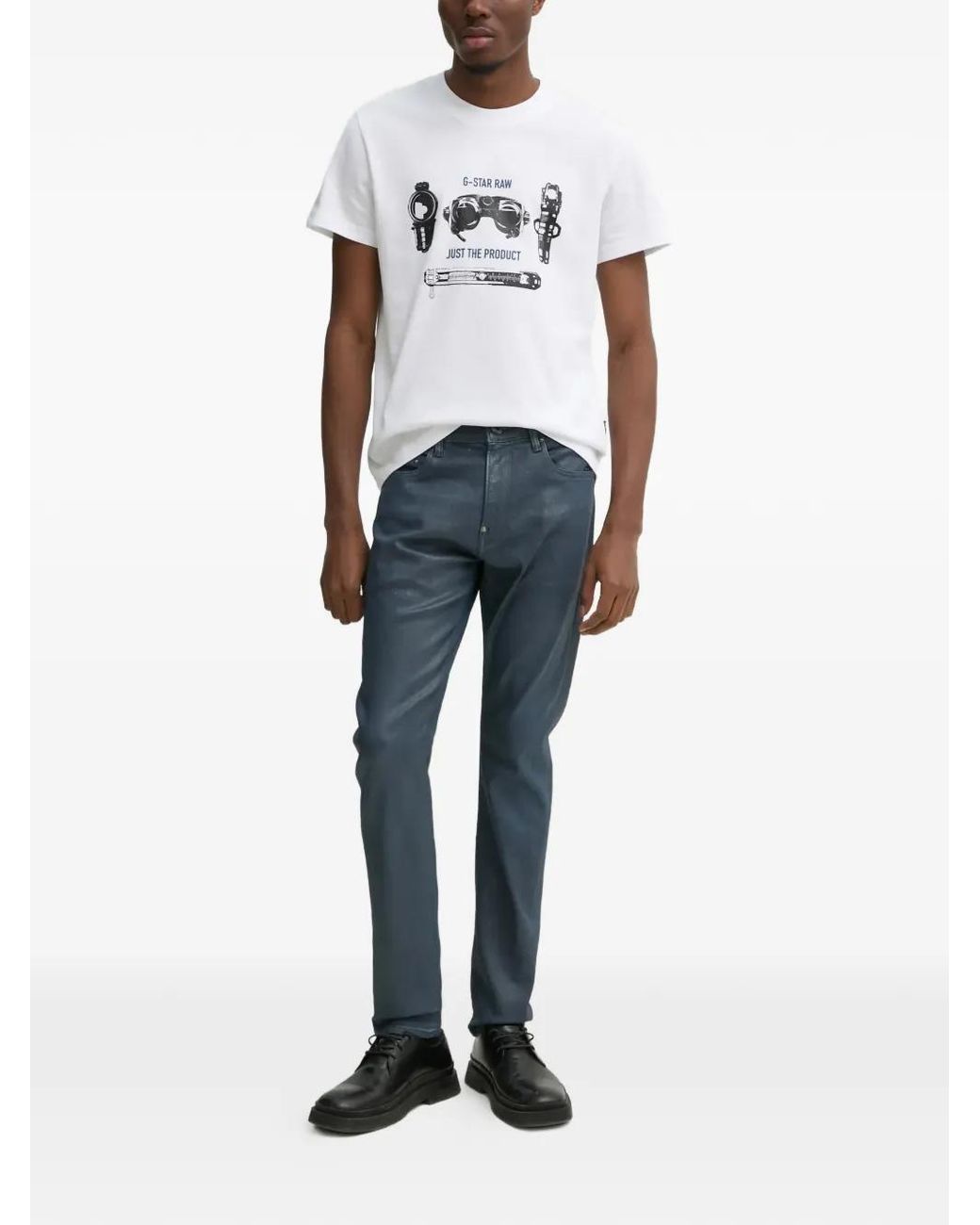 G-Star Blue Slim-Fit Denim Jeans for men