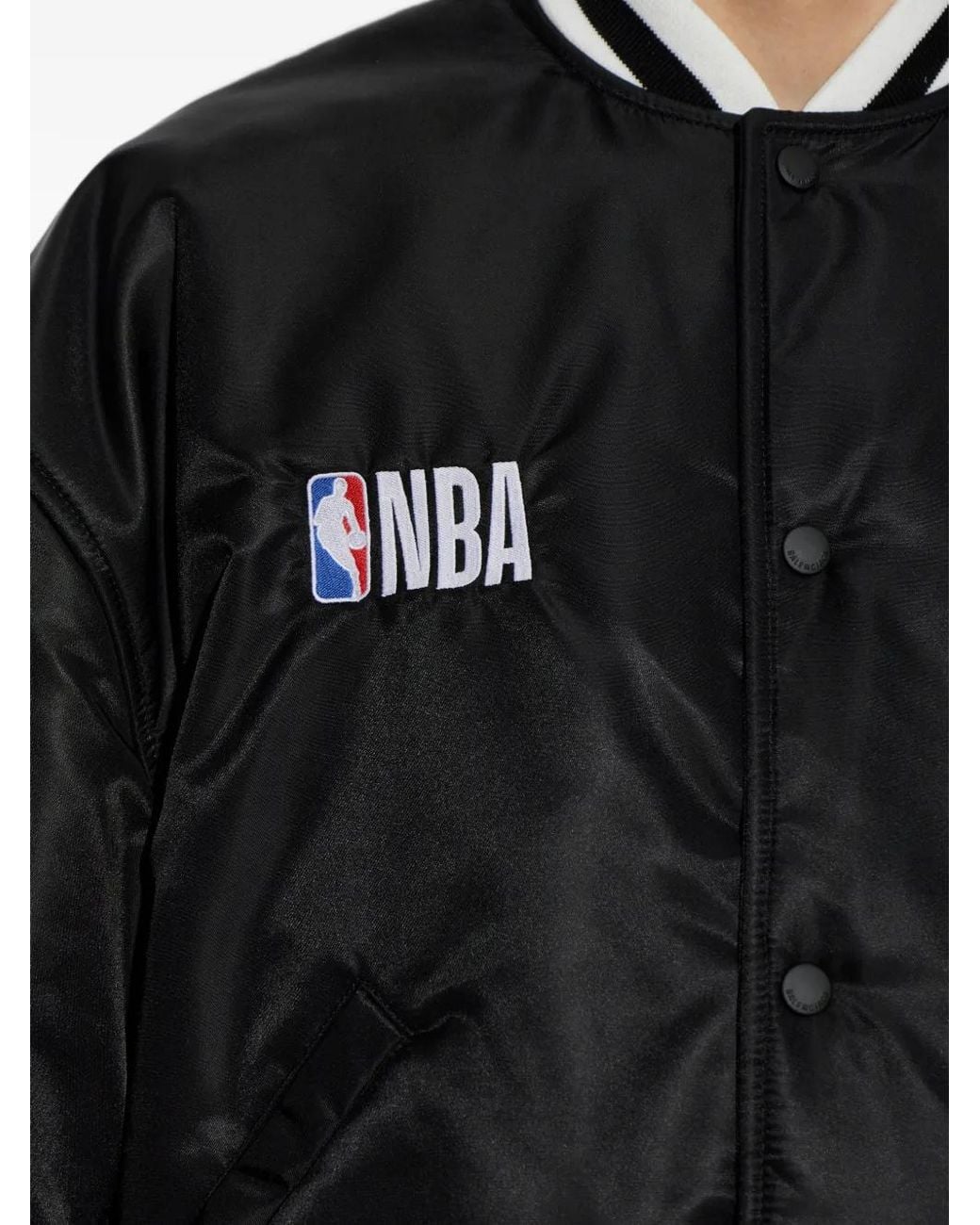 Balenciaga Black Nba Collaboration Coach Jacket for men