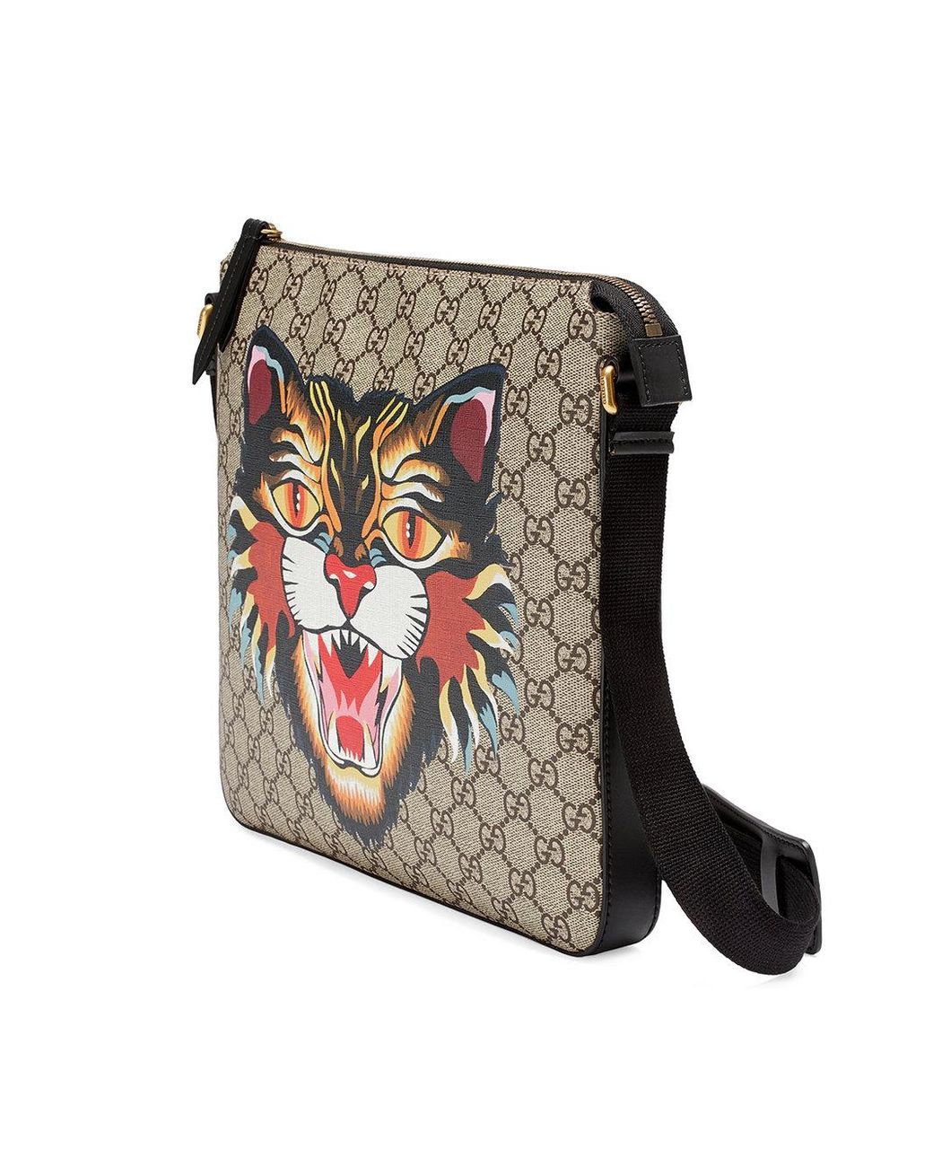 Sacoche Angry Cat Gucci | Lyst