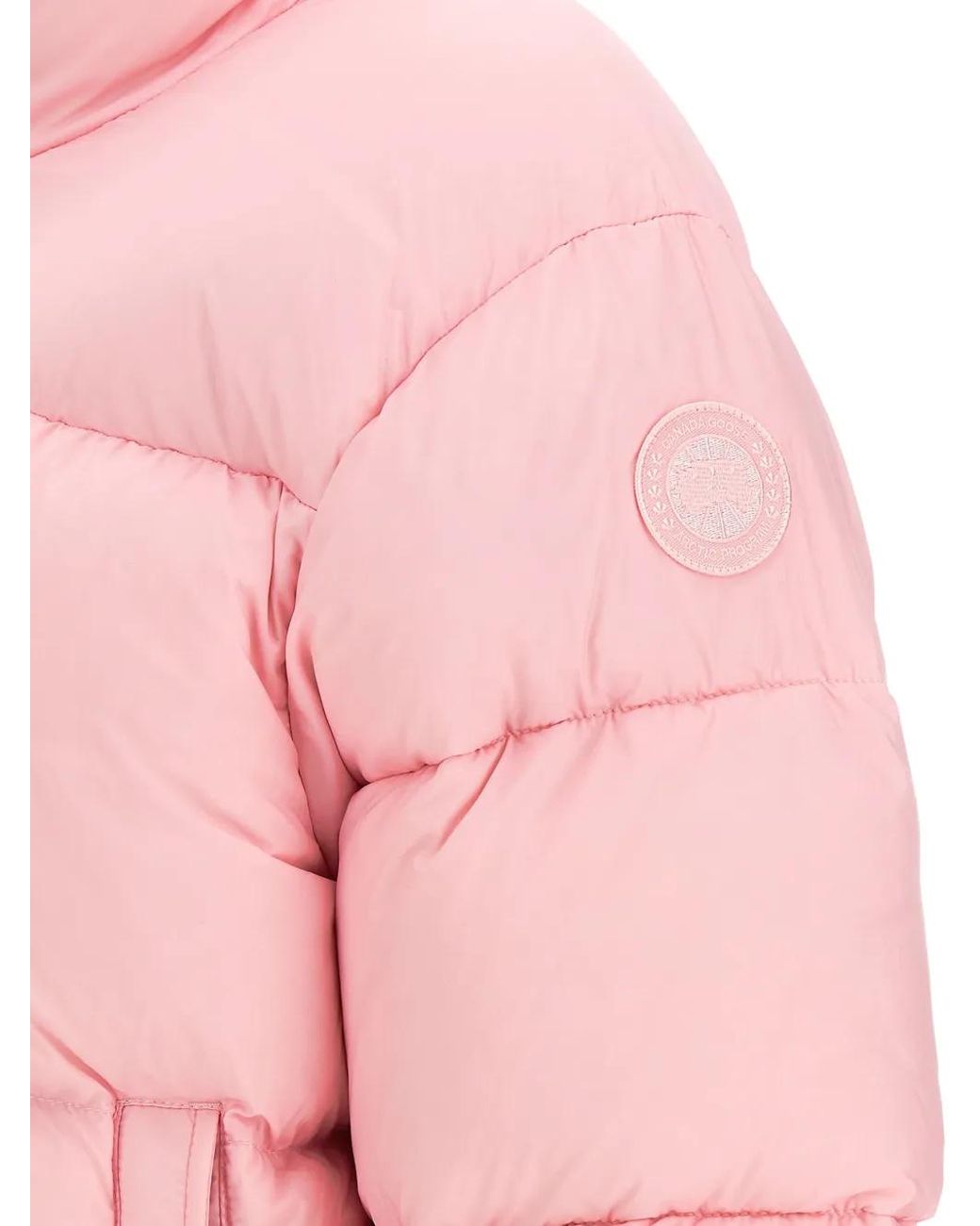 Canada Goose Pink Fallon Quilted Down Jacket