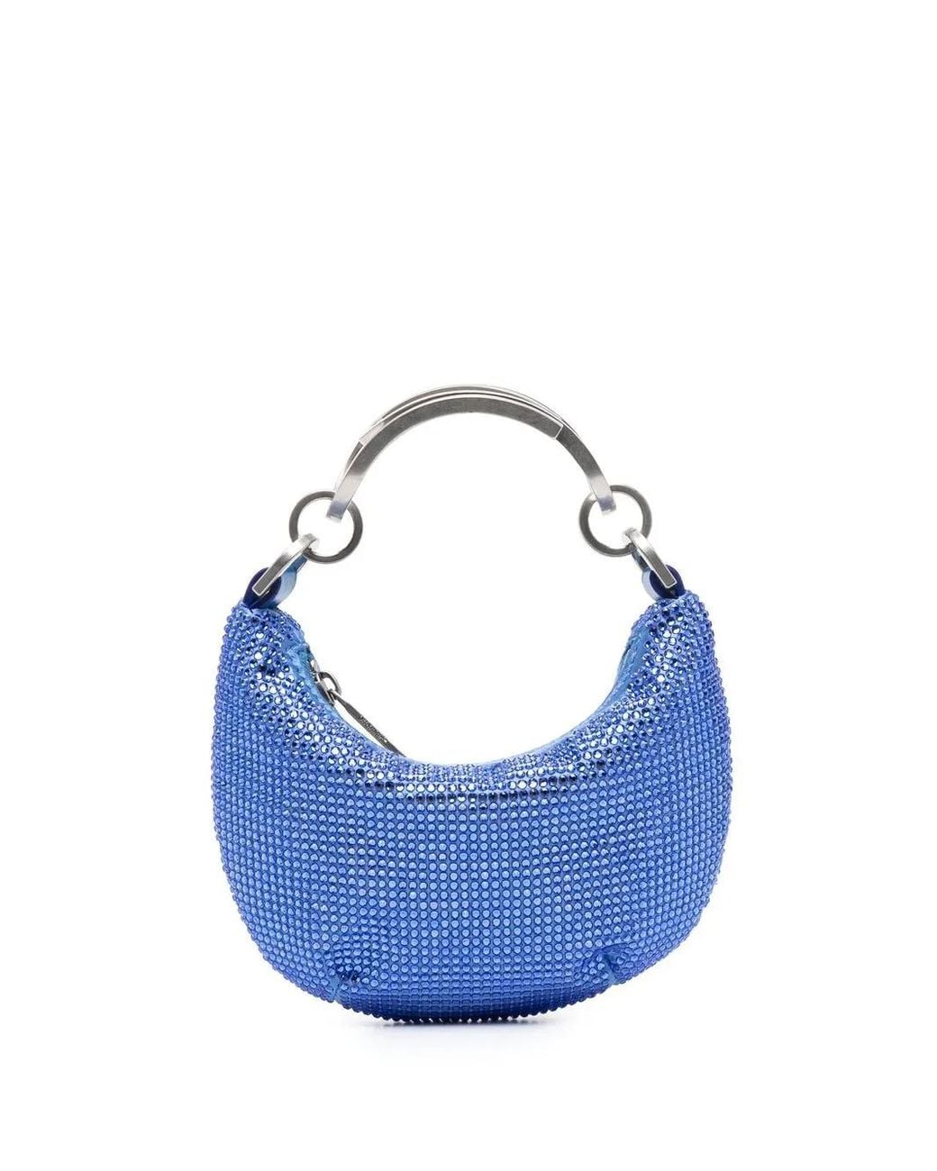 Off-White c/o Virgil Abloh Blue Sequinned Mini Bag