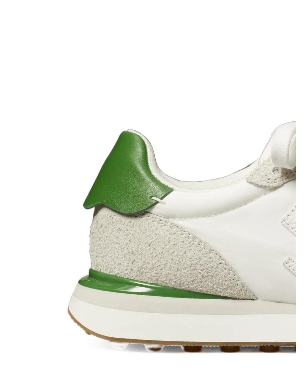 Tory Burch White Destiny Logo-Patch Sneakers