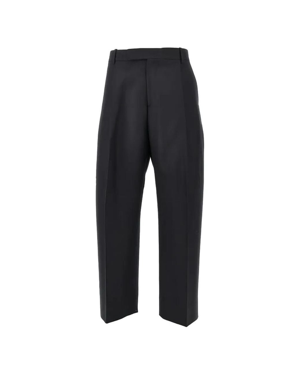 Studio Nicholson Blue Pleated Tailored Trousers for men