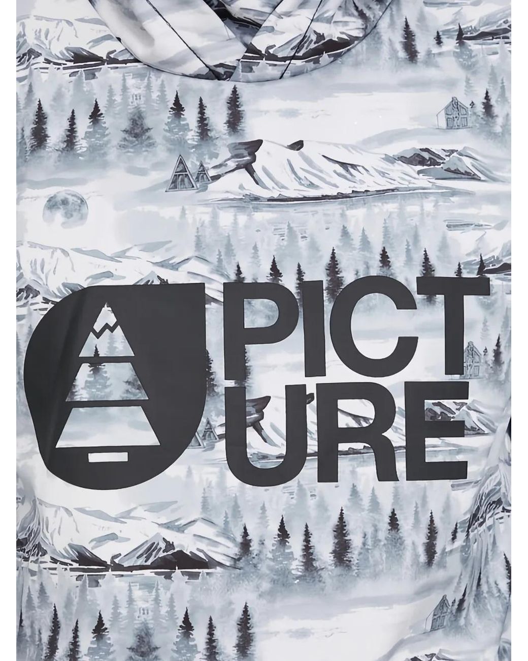 Picture Gray Park Tech Graphic-Print Hoodie for men