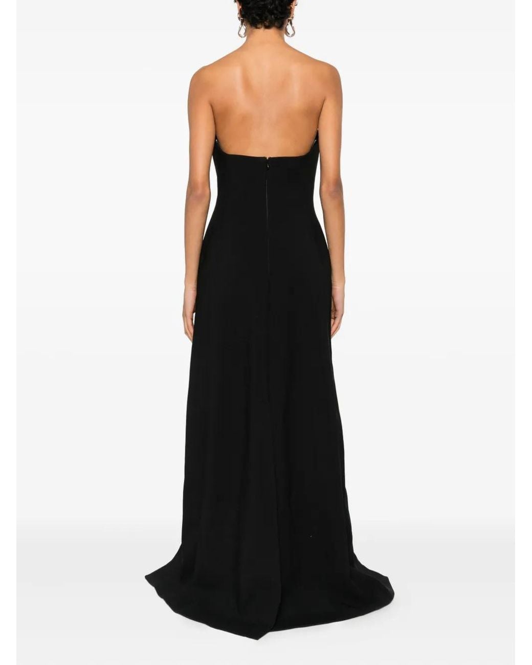 Solace London Black Maxi Dress