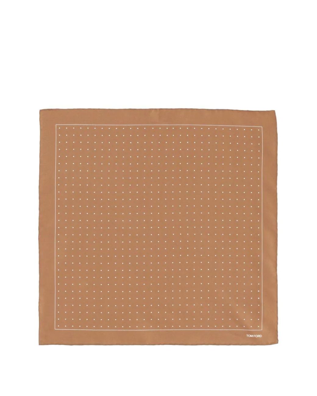 Tom Ford Schal Mit Polka Dots in Natural für Herren