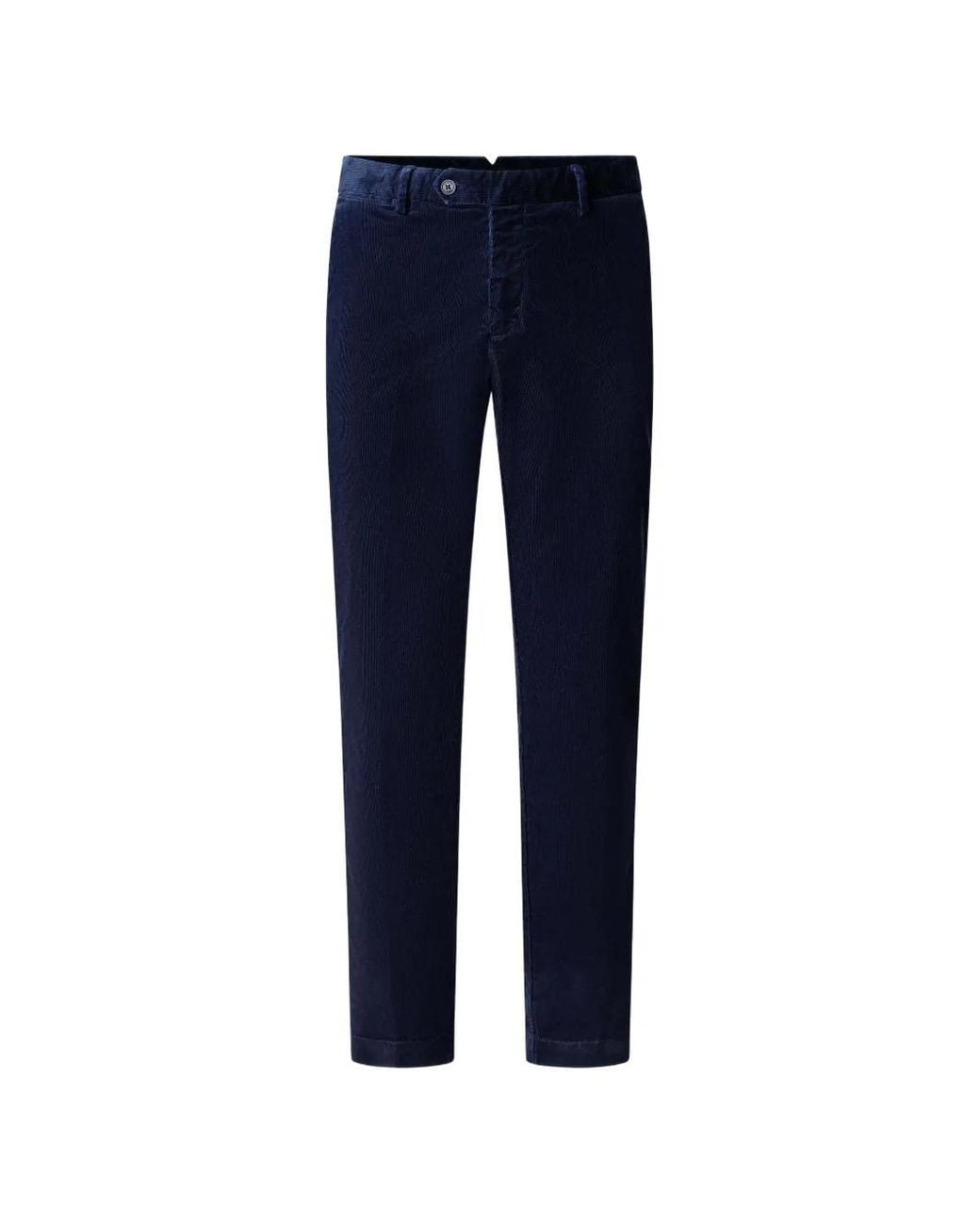 Hackett Kensington Ribfluwelen Broek in het Blue voor heren