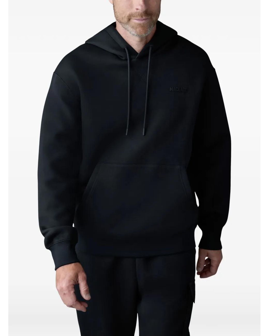 Mackage Blue Kystian Hoodie for men