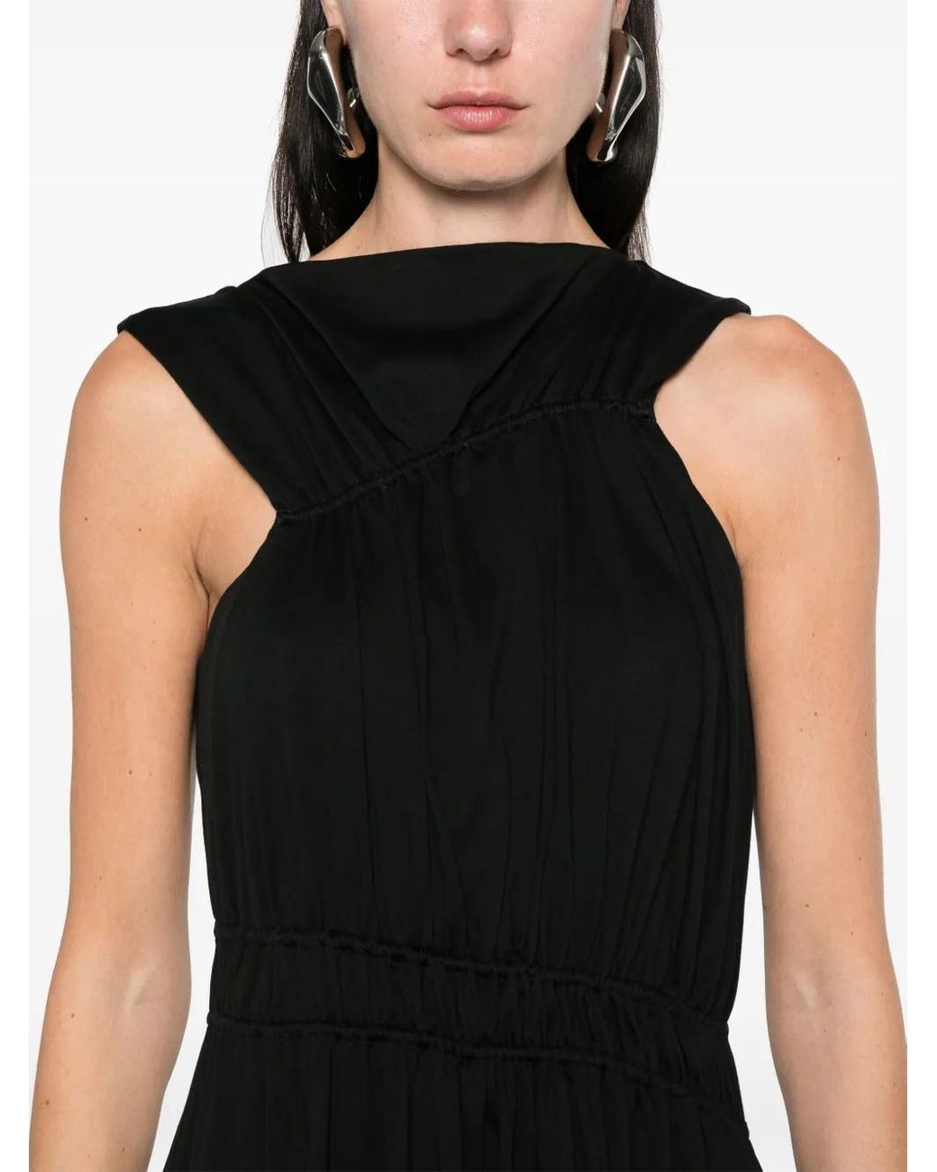 McQueen Black Dresses