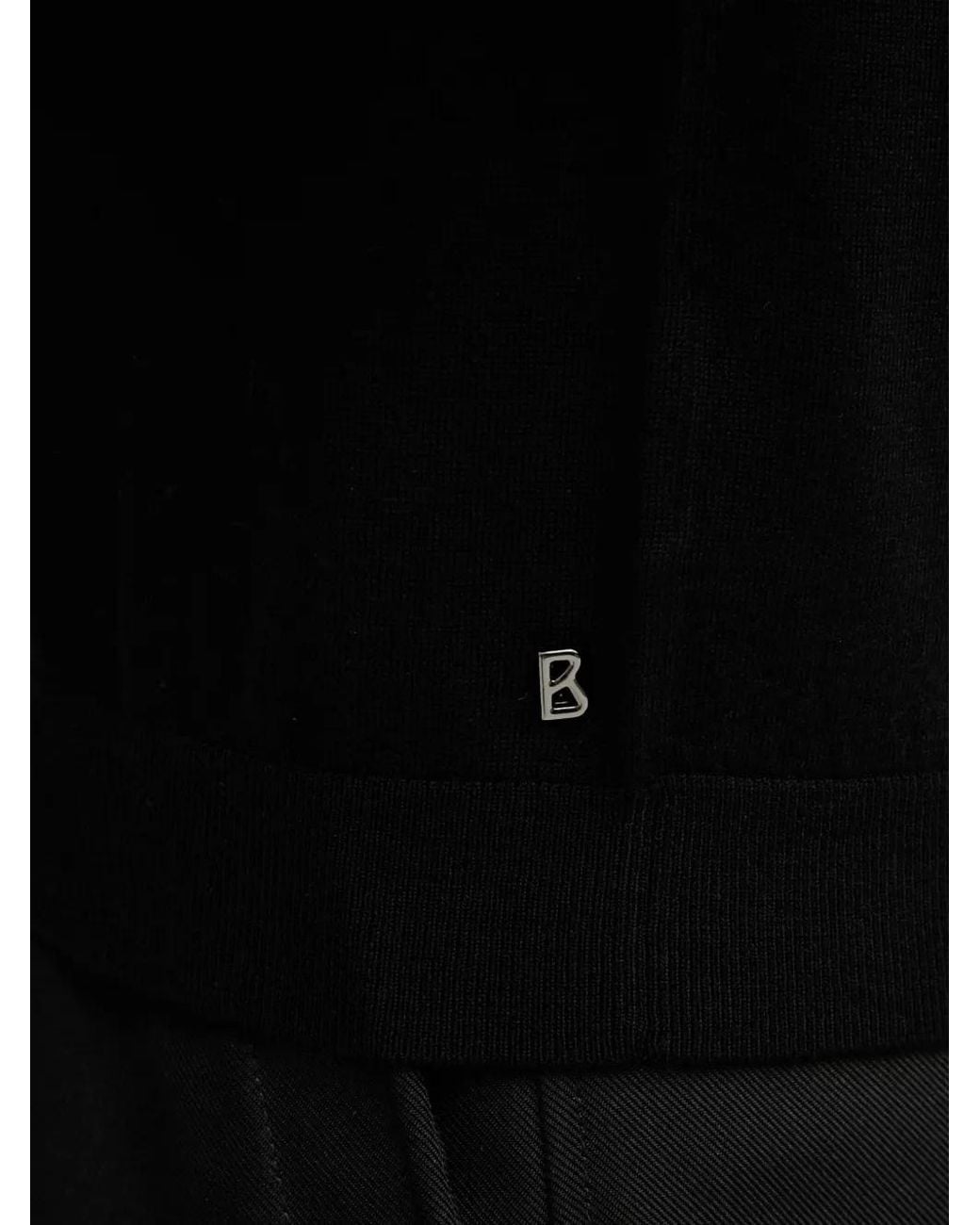 Bogner Black Gordon Roll-Neck Sweater for men