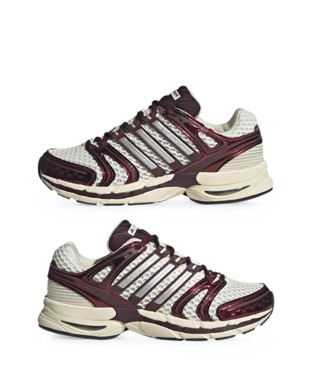 Adidas White Adistar Control 5 Sneakers for men