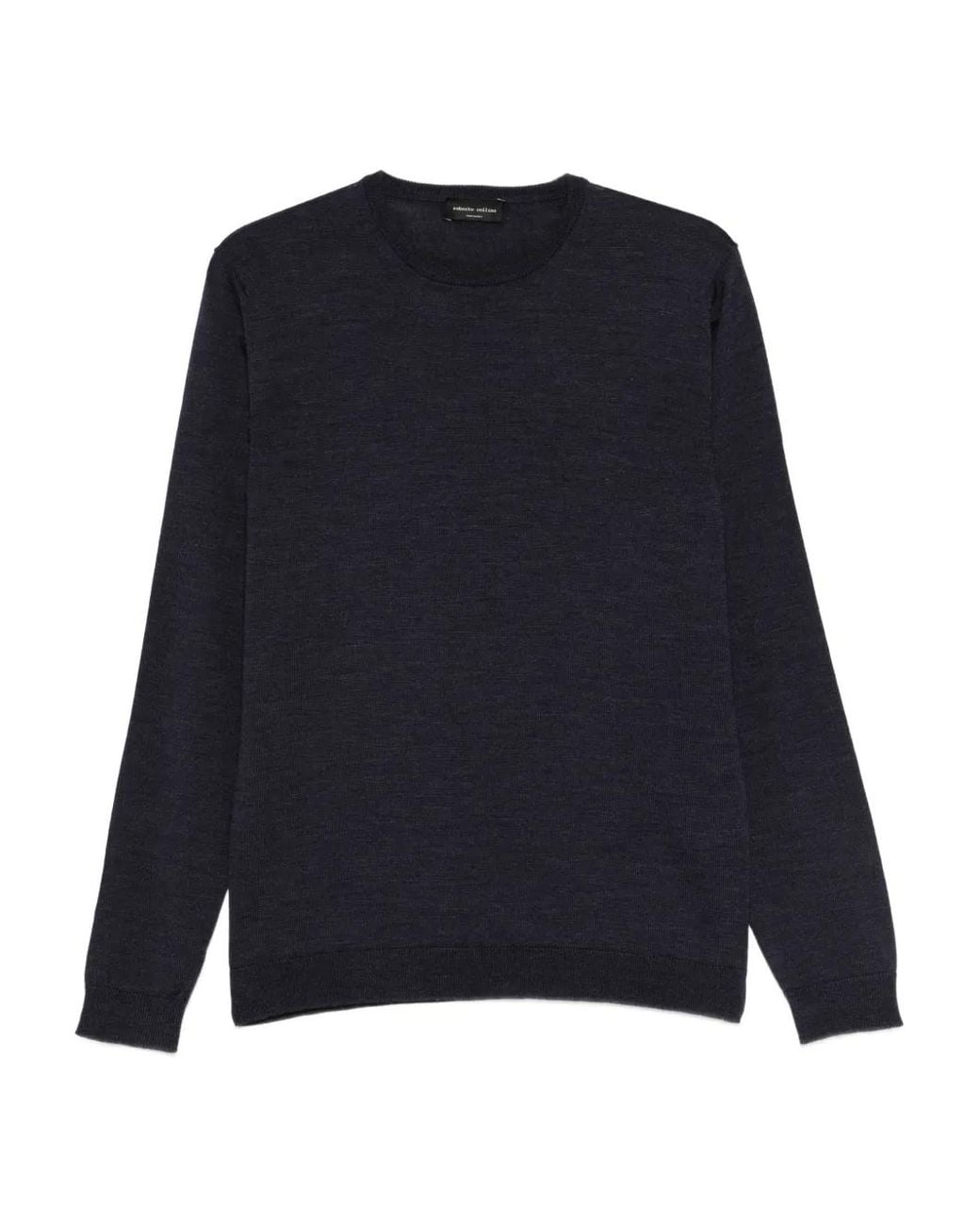 Roberto Collina Blue Crew-Neck Sweater for men